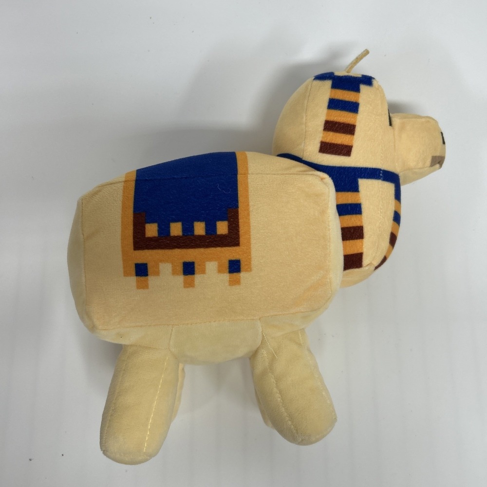 2021 Minecraft Llama Plushie Stuffed Animal Toy Gaming Mojang Mattel 9.5"